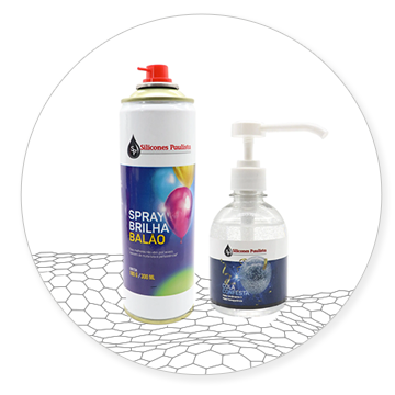 spray brilha balao + sp + silicones paulista